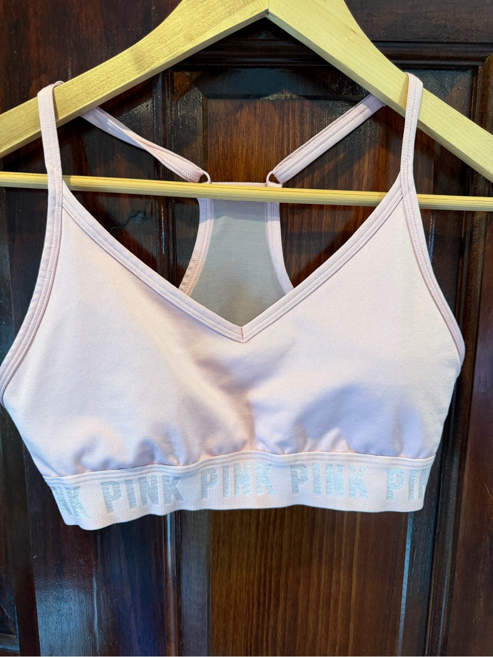 PINK Victoria's Secret Light Pink Racerback Bralette